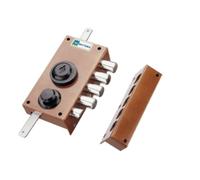 Serrure multipoints en applique 30.436 coloris marron A2P* droite MOTTURA 30436VD50XHAFD