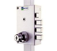Serrure multipoints en applique Série 448 coloris blanc A2P* droite - MOTTURA - 30448AD5NXHAFD Blanc