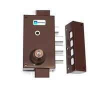 Serrure multipoints en applique Série 448 coloris marron A2P* droite MOTTURA 30448VD5NXHAFD