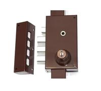 Serrure multipoints en applique Série 448 coloris marron A2P* gauche MOTTURA 30448VS5NXHAFS
