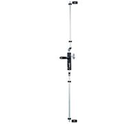 Serrure multipoints Multireverso TIRARD pour volet et porte garage - Alu blanc - Carré 7 Profil EU - WG591010Q