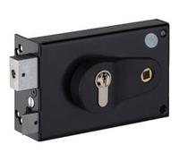 Serrure ND 10 9772 horizontale fouillot gauche - METALUX - FE97722070 Noir G