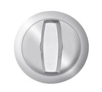 Serrure porte coulissante - à condamnation - rosace ronde - inox - EPD KARCHER DESIGN