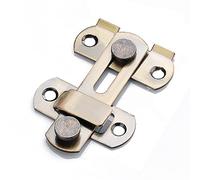 Serrure pour porte coulissante de style grange, Loquet de boulon glissière d'acier inoxydable 180 degrés for la porte d'armoire multicolore(S Green Patiana)