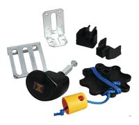 Serrure pour porte de garage basculante - HORMANN - 873894 - Acier galvanisé - Cylindre 5 goupilles - Blocages latéraux