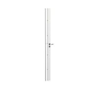 Serrure PROTECTIVE 41 HDI+ 4 points GA 65x35 Vis 70 ASSA ABLOY 4 Clés - Blanc Muze Chromé velours - Gauche - 28468000