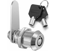 Serrure, serrure à cylindre verrou de sécurité pour barillet boîte aux lettres avec clés identiques (30mm)