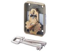 Serrure sureté 3 gorges 224 sur plaque 50/25 droite VACHETTE 11550000