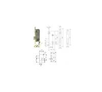 Serrure Tesa 2031-hl/50