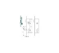 Serrure Tesa 2219/20/3ai