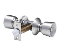 VACHETTE V60 - Serrure tubulaire bec de cane à condamnation - Inox satiné
