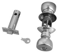 Vachette Serrure tubulaire bec-de-cane - Inox brossé
