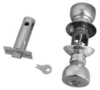 Vachette Serrure tubulaire bec-de-cane - Inox brossé