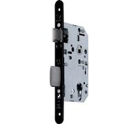 Vachette Serrure à larder D458 Emergency – tétière réversible, axe 50 mm, T20 bout rond, noir droite – 14500000