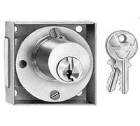 Serrure V135 V5 diamètre 25mm gauche carré 20mm profondeur 28mm - VACHETTE - 11318000