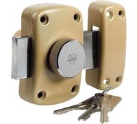 Serrure Vachette Cyclope 67600VRX-40/SC Bouton Pêne Cylindre L 40 mm D 23 mm bronze