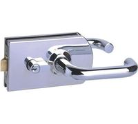 Serrure Verre Inox Metalux Sécurité Fiable Pour Portes En Verre - Générique