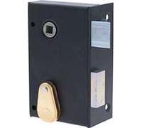 Serrure verticale à fouillot 1/2 tour JPM 112x70 mm - Droite - 347000-02-1A