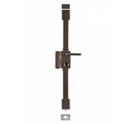 Serrure verticale BELUGA CP Cylindre profil européen - 3 points - 75 x 130 mm - Fouillot - Gauche - Marron - THIRARD - 00049520