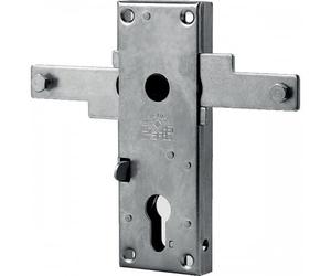 Serrure verticale porte basculante garage - cylindre européen - Prefer JPM