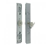 Serrure volet roulant cylindre entrou - 2 pivots - 7 à 9 - blanc - AA40 TIRARD