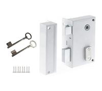 Yale Serrure en applique YAV37G – verticale à fouillot, 2 clés – gauche pour portail