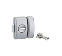 Serrurerie de Picardie 00880452 Verrou de porte universel à bouton et cylindre 6 goupilles 45 mm 4 clés réversibles