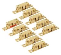 Serrures à double pêne pour portes, diamètre 60 mm, adaptées aux armoires, lot de 10