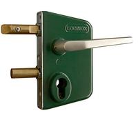 Serrures aluminium pour tube de 30/40/50 - verte