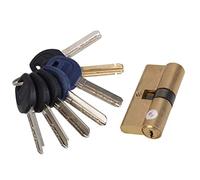 Serrures pour portes en PVC, Finition de nickel satin laiton serrure baril cylindre profil d'euro tour pouce 5