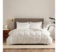 Serta Down Illusion Couette Alternative en Duvet Toutes Saisons, lit Double/Grand lit, Blanc