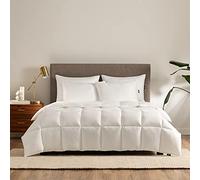 Serta Down Illusion Couette légère Alternative au Duvet hypoallergénique avec Boucles d'angle, lit Simple/lit Simple XL, Blanc