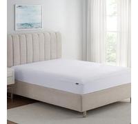 Serta Soft Top Surmatelas imperméable, Anti-odeurs et Anti-Taches, Poche Profonde élastique de 45,7 cm pour Un Ajustement sûr, pour lit Simple, Blanc