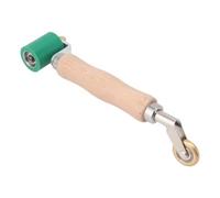 SERUCARY Pvc Roller Rouleau de Couture Rouleau de Bande d'Étanchéité Outil de Rouleau de Finition Matériaux Silicone Acier Bois Prise Stable pour Usage, Array, Vert
