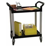 Servante 2 plateaux plastiques - capacité 250 kg FIMM