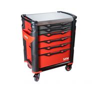 Servante 6 tiroirs - composition de 135 outils - 416-135MZ SAM OUTILLAGE