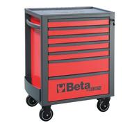 Servante à outils Beta RSC24 7-R Chariot à 7 tiroirs rouge