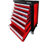 Servante d’atelier avec outils – WW770W – 7 tiroirs – 261 pièces – Chrome-vanadium – Roues freinées