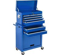 Servante d'atelier 10 compartiments - bleu