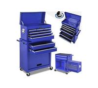 Servante d'atelier 10 compartiments - bleu