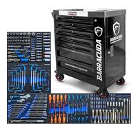 Servante d'atelier Barracuda Tools Dynamic+ 7 tiroirs dont 5 outillés - Black Edition ynamométrique, Cliquets, Douilles