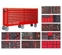 Servante d'atelier complète extra large MEGA XXL 729 outils MW Tools MW Tools MWE799G6A