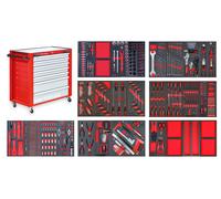 Servante d'atelier complète PRACO XL 514 outils MW Tools MWE512G2P