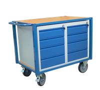 Servante d'atelier équipée 2 blocs tiroirs 500 kg - FIMM - 880002990