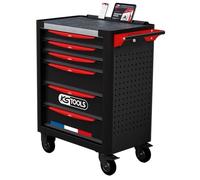 Servante d'atelier - Equipée - 6 tiroirs - KS Tools - 824.6134F - Noir - 264 outils - Fabriquée en France
