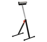 Servante d'atelier š€ rouleau pliable, support avec rouleau hauteur ršŠglable 68 š€ 110 cm, charge max. 90 kg, noir