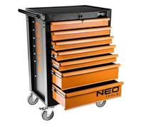 NEO TOOLS 84-222 Servante d'atelier noir orange