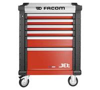 Servante d'atelier vide FACOM JET.6M3A - 6 tiroirs - rouge