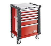 Servante d'atelier vide FACOM JET.6M3APF - 6 tiroirs - rouge
