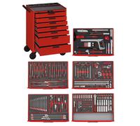 Servante d'outils professionnelle 7 tiroirs 240 pcs Teng Tools TCEMM240N
